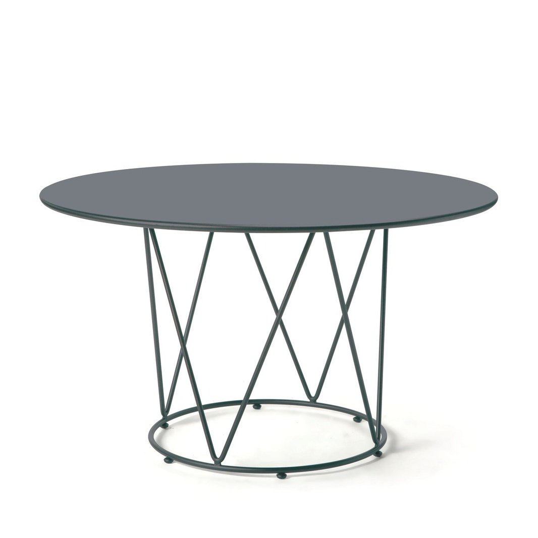 Bellini Italian Home Lucy Round Dining Table Grey