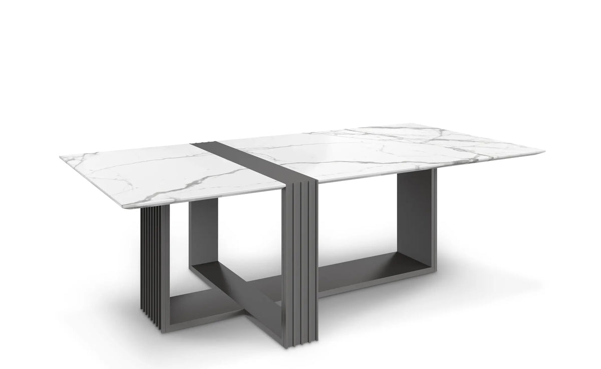 Luxxu Vertigo Grey Dining Table