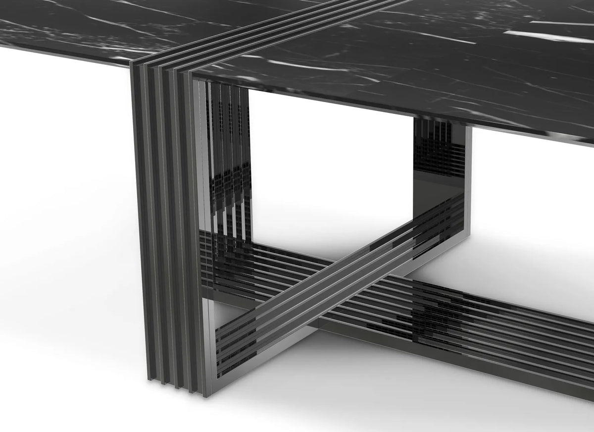 Luxxu Vertigo Black Dining Table