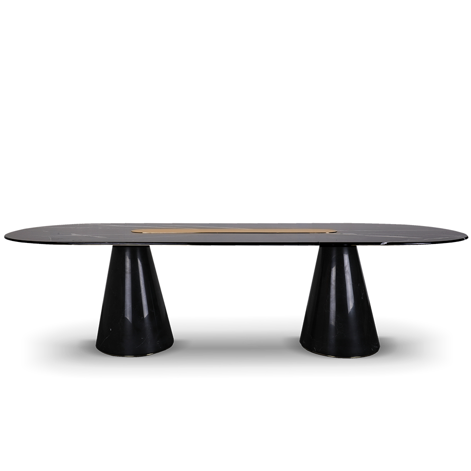Essential Home Bertoia Oval Dining Table