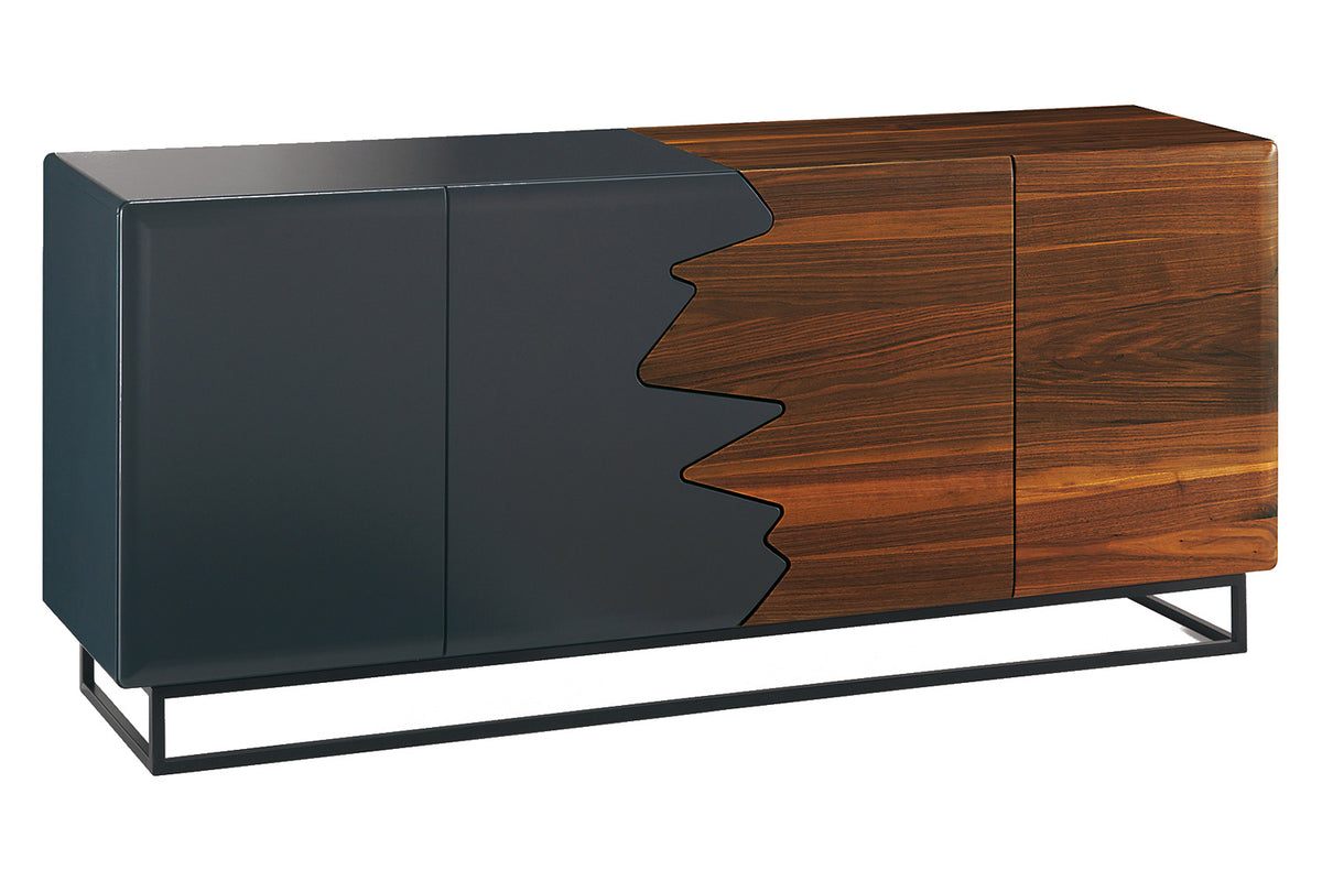 Bellini Italian Home Kali Sideboard Walnut Anthracite