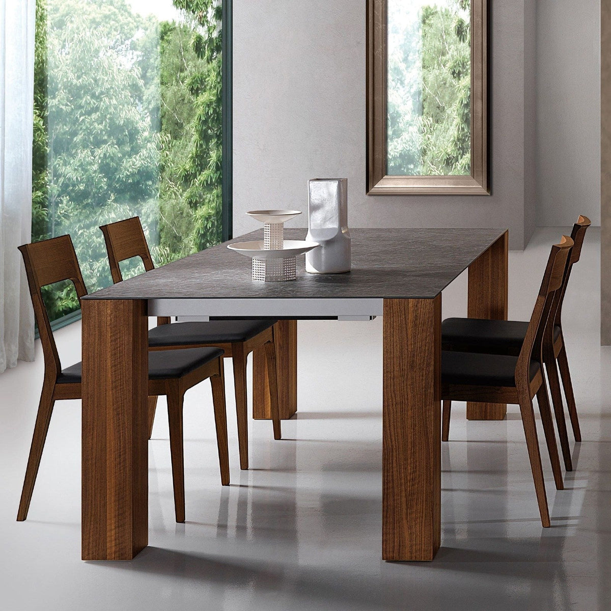 Bellini Italian Home Thin Extension Dining Table