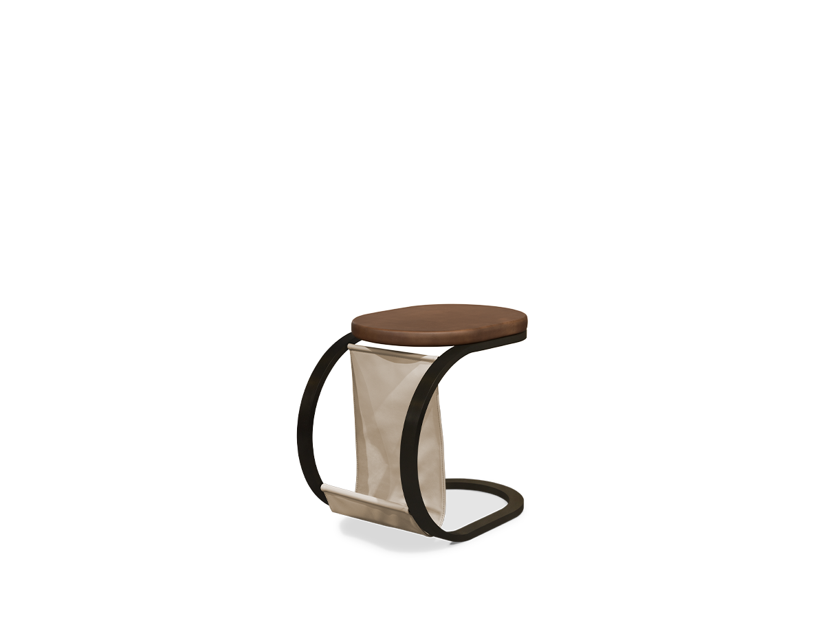 Caffe Latte Ceylon Side Table