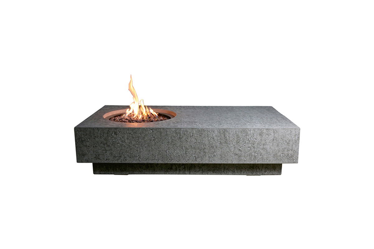 Elementi Fire Metropolis Light Grey Fire Table