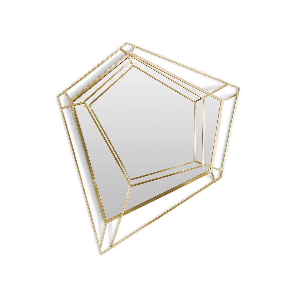 Essential Home Diamond Small Mirror
