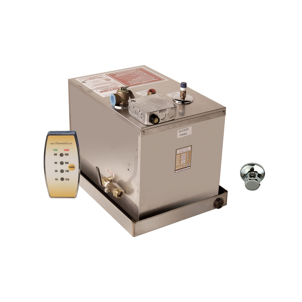 DS-2-150_ThermaSol_Day Spa Series 2 Room System Steam Bath Generator
