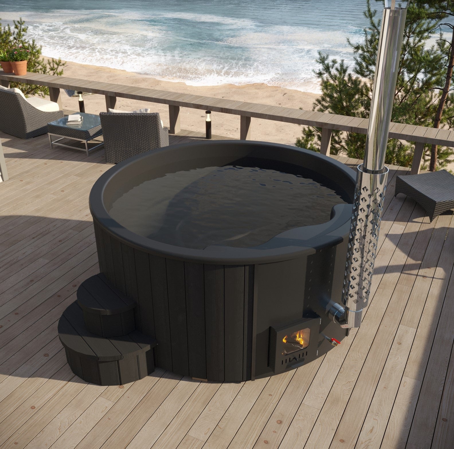 saunalife hot tub