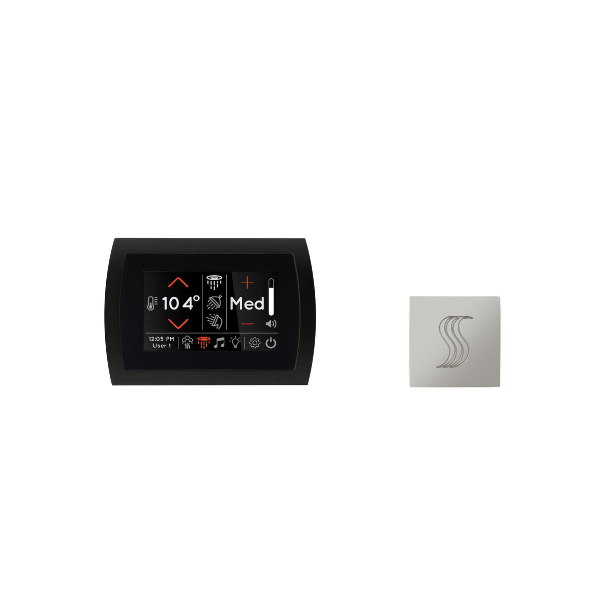 STC-SVSQ-PC_ThermaSol_SignaTouch Control and Steam Head Kit Square