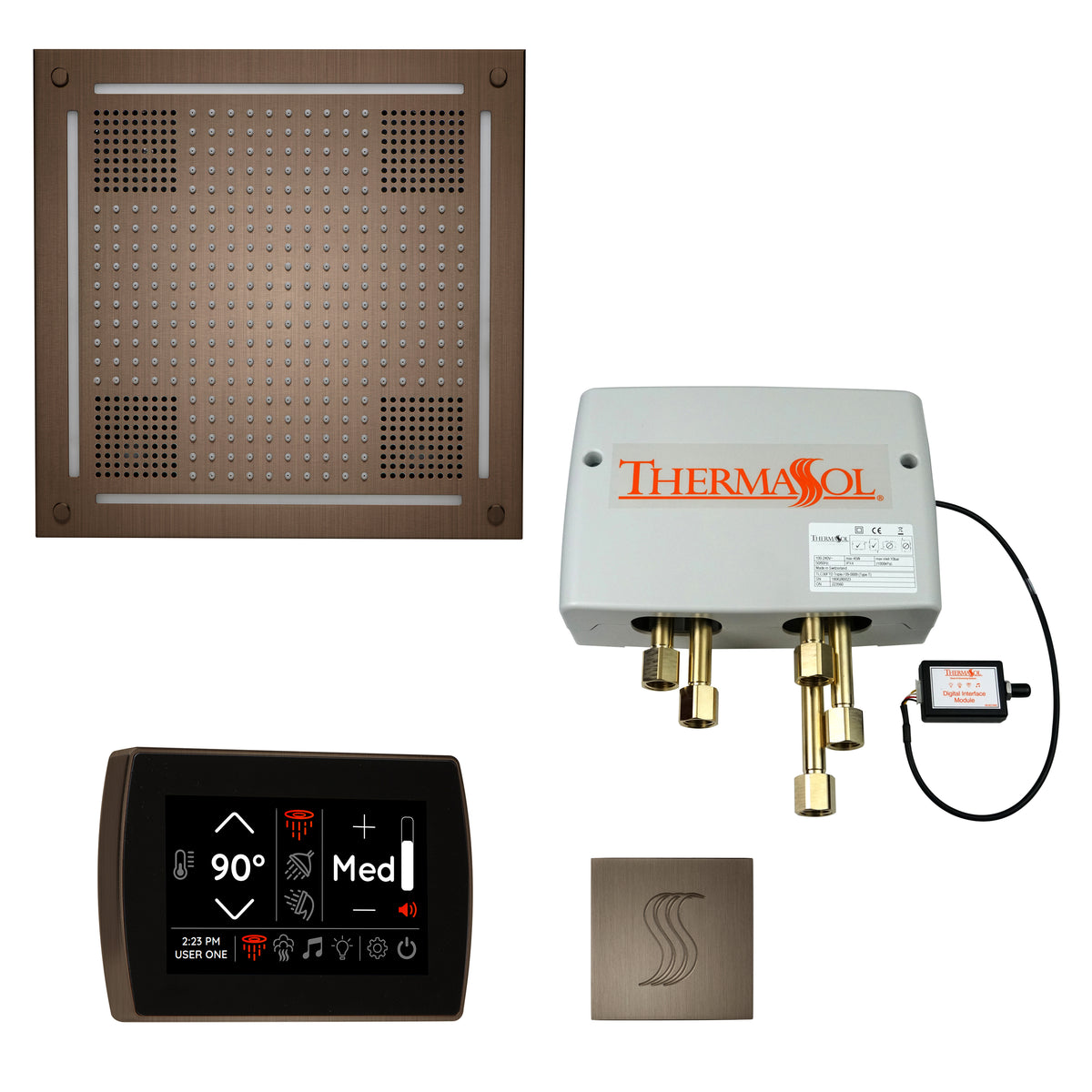 TWPHSS-AN_ThermaSol_Steam Shower The Total Wellness Package Hydrovive with SignaTouch Square