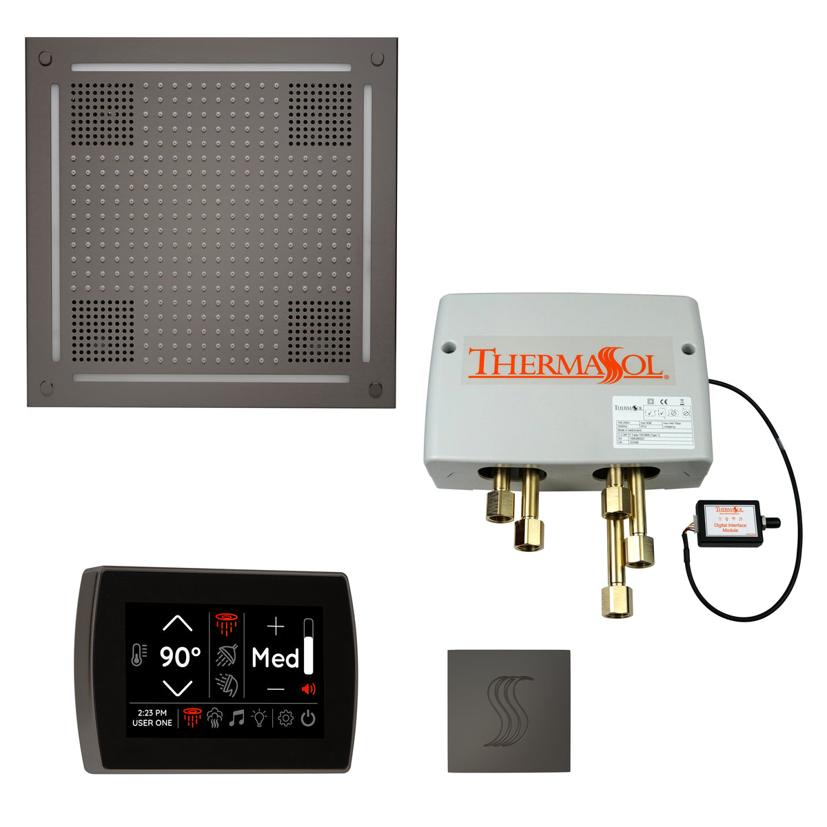 TWPHSS-BN_ThermaSol_Steam Shower The Total Wellness Package Hydrovive with SignaTouch Square