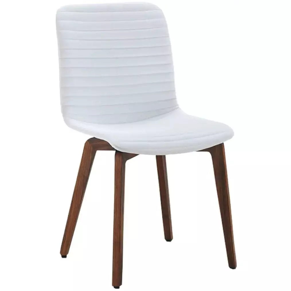 Bellini Italian Home Vela Dining Chair with Walnut Back - 2 Units