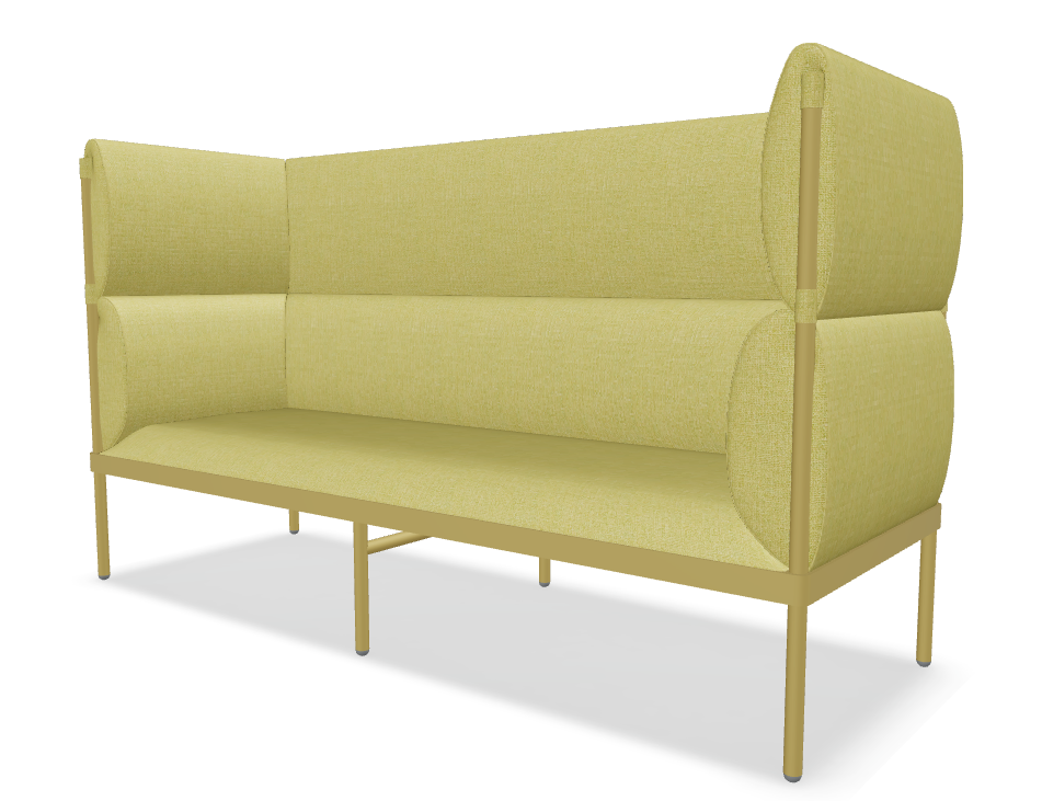 MDD STILT sofa high backed