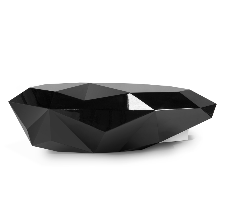 Boca do Lobo Diamond Black Center Table