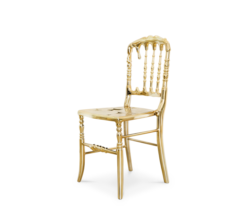 Boca do Lobo Emporium Gold Chair