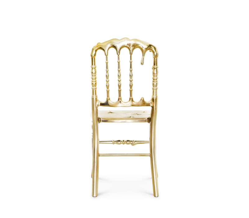 Boca do Lobo Emporium Gold Chair