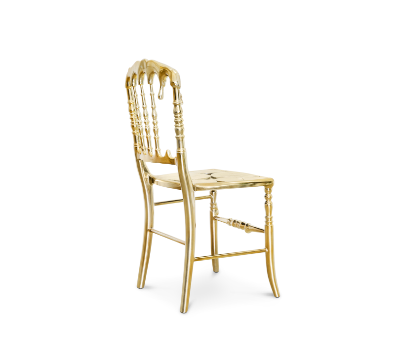 Boca do Lobo Emporium Gold Chair