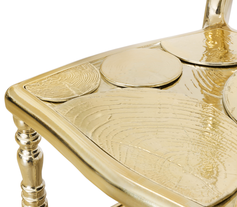 Boca do Lobo Emporium Gold Chair