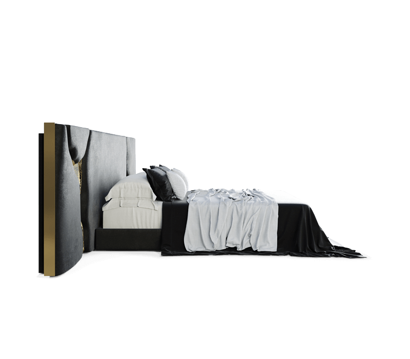 Boca do Lobo Lapiaz Black Headboard