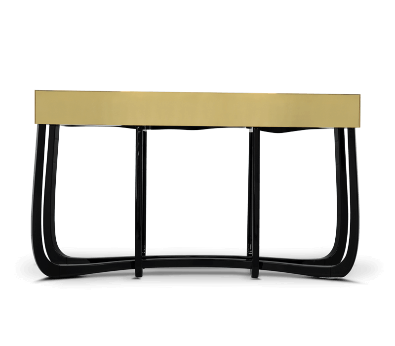 Boca do Lobo Sinuous Gold Console