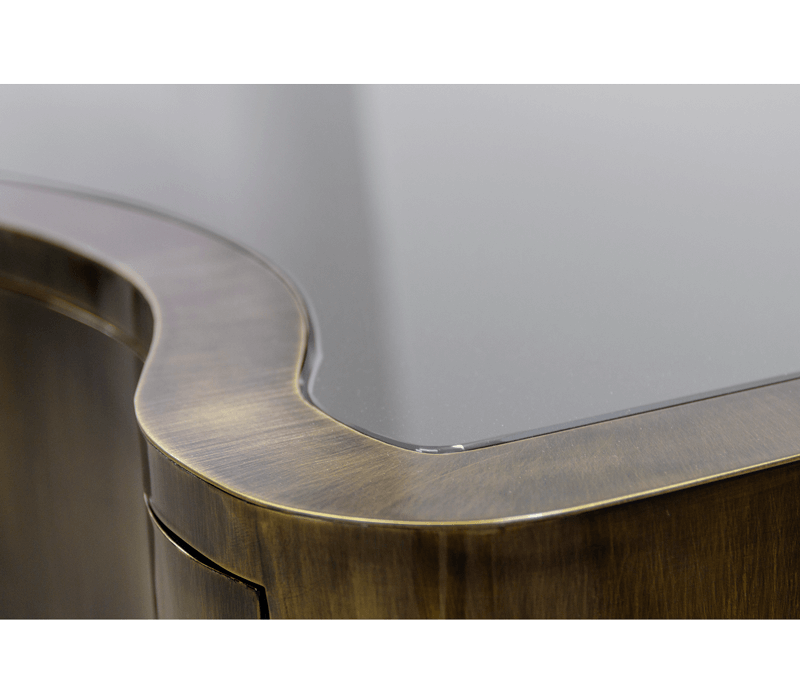 Boca do Lobo Sinuous Gold Console