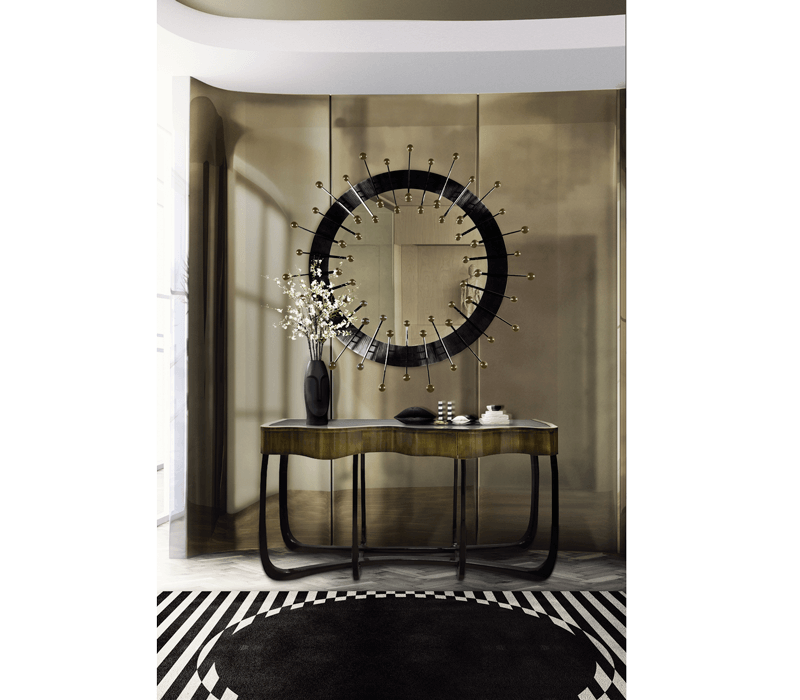 Boca do Lobo Sinuous Gold Console